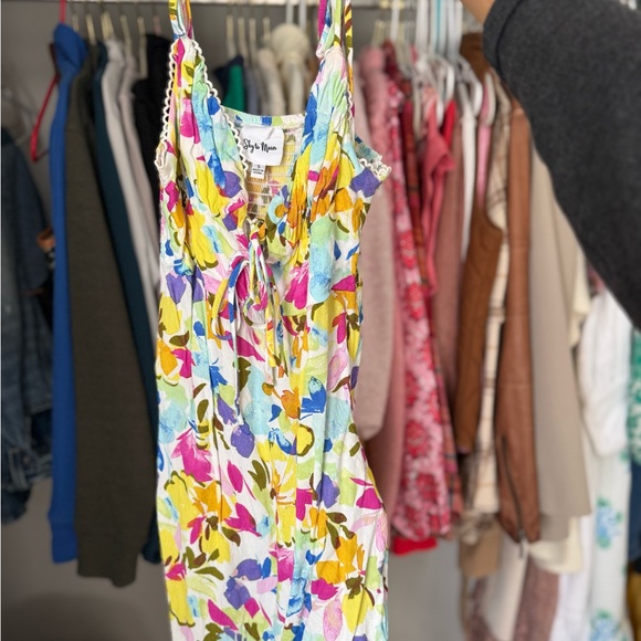 Floral Multicolor Dress - Picture 1 of 2